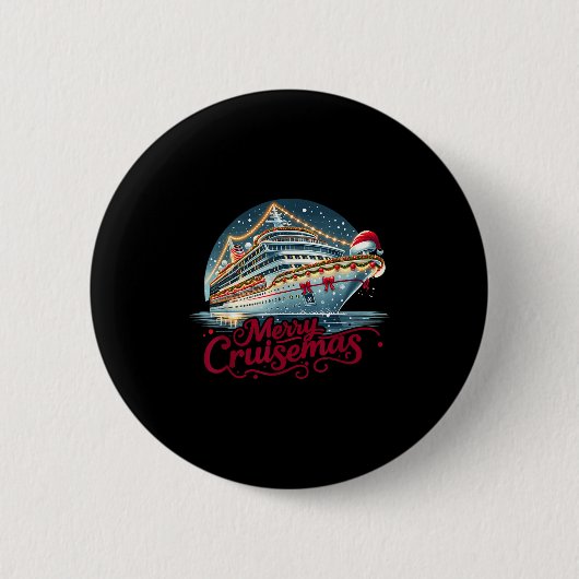 Merry Cruisemas - Cruise Mas Button (Vorderseite)
