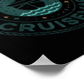 Merry Cruisemas Cruise Mas Matching Family Christm Poster (Ecke)