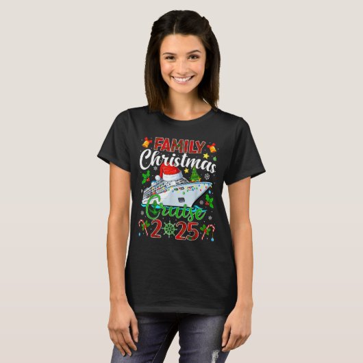 Merry Cruisemas Cruise Matching Family Christmas C T-Shirt (Vorne ganz)