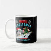 Merry Cruisemas Cruise Ship Family Christmas Kaffeetasse (Links)