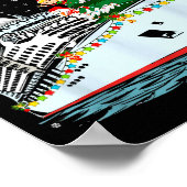 Merry Cruisemas Cruise Ship Family Christmas  Poster (Ecke)