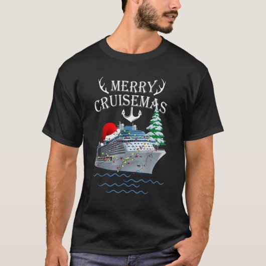 Merry Cruisemas  Cruise Ship Matching Family Chris T-Shirt (Vorderseite)