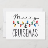 Merry Cruisemas Familie Weihnachten Kreuzfahrt (Vorderseite)