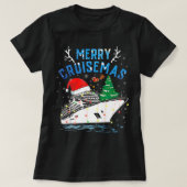 Merry Cruisemas Family Cruise Weihnachten 2022 Son T-Shirt (Design vorne)