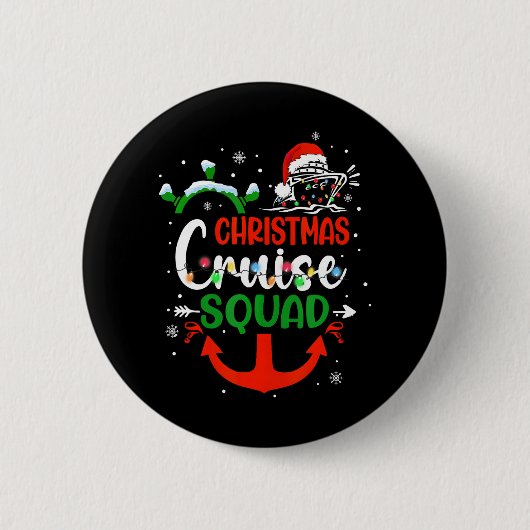 Merry Cruisemas Family Cruise Weihnachten 2023 Button (Vorderseite)
