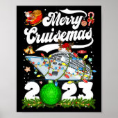 Merry Cruisemas Family Cruise Weihnachten 2023 Spa Poster (Vorne)