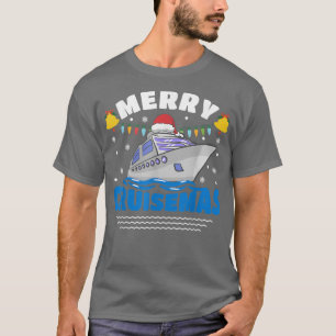 Merry Cruisemas Funny Christmas Cruise Ship Family T-Shirt