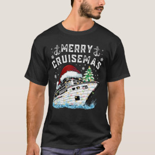 Merry Cruisemas Funny Cruise Ship Familie Weihnach T-Shirt