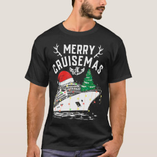Merry Cruisemas Funny Cruise Ship Familie Weihnach T-Shirt