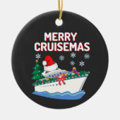 Merry Cruisemas Keramik Ornament (Vorne)