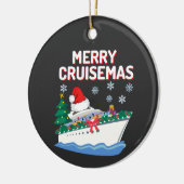 Merry Cruisemas Keramik Ornament (Links)