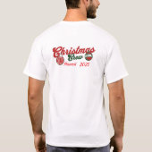 Merry Cruising Weihnachten Personalize T - Shirt (Rückseite)