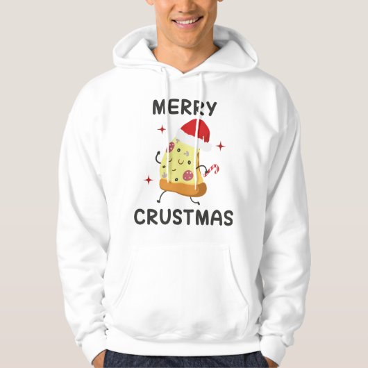 Merry Crustmas Hoodie (Vorderseite)
