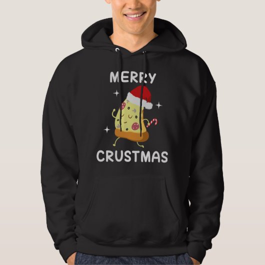 Merry Crustmas Hoodie (Vorderseite)