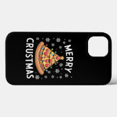 Merry Crustmas Pizza Weihnachtsbaum Weihnachtsgesc Case-Mate iPhone Hülle (Rückseite (Horizontal))