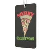Merry Crustmas Weihnachtspizza Autolufterfrischer (Links)