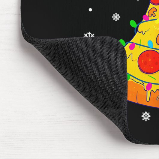 Merry Crustmas Zza Christmas Tree Xmas Kids Men Mousepad (Ecke)