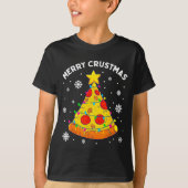 Merry Crustmas Zza Christmas Tree Xmas Kids Men T-Shirt (Vorderseite)