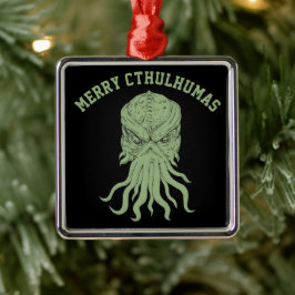 Merry Cthulhumas Lovecraft Cthulhu Ornament Aus Metall