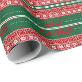 Merry Cultsmas Geschenkwrap Geschenkpapier (Rolleneckpunkt)