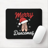 Merry Dancemas Ballet Dancer Dozentin Weihnachtsma Mousepad (Mit Mouse)