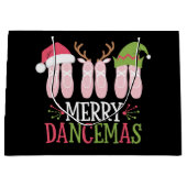 Merry Dancemas Weihnachtsballett Schuhe tanzen Große Geschenktüte (Vorderseite)