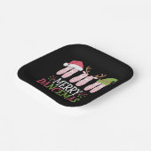 Merry Dancemas Weihnachtsballett Schuhe tanzen Pappteller (Gewinkelt)