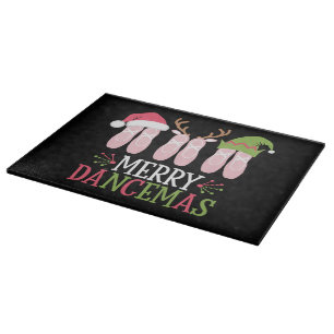 Merry Dancemas Weihnachtsballett Schuhe tanzen Schneidebrett