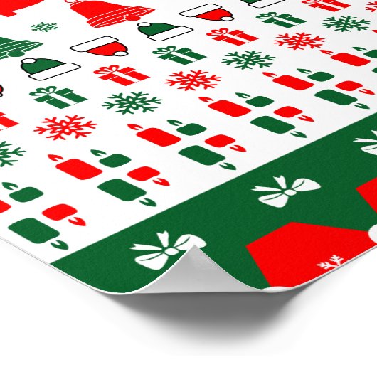 Merry Deer Poster (Ecke)