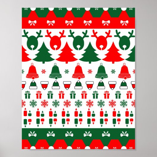 Merry Deer Poster (Vorne)