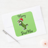Merry DinoMas Sticker (Umschlag)