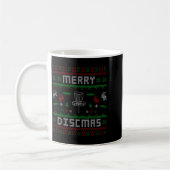 Merry Discmas Disc Golf Ugly Dad Uncle Christmas G Kaffeetasse (Links)