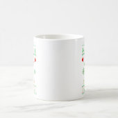 Merry Doodlemas Goldendoodle Wearing Ugly Christma Kaffeetasse (Mittel)
