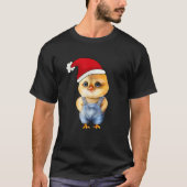 Merry Ducking Weihnachtsdesign Ducky Junge und Mäd T-Shirt (Vorderseite)