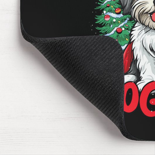 Merry Duckmas Funny Christmas Duck Lover 1 Mousepad (Ecke)