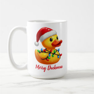 Merry Duckmas, Weihnachten mit dem Weihnachtsmann- Kaffeetasse