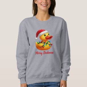 Merry Duckmas, Weihnachten mit dem Weihnachtsmann- Sweatshirt