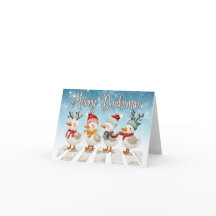 Merry Ducksmas Christmas Grußkarte