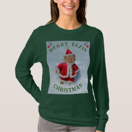 MERRY ELFIN CHRISTMAS - Wearable Art T-Shirt
