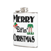 Merry Elfin's Weihnachten Flachmann (Links)
