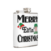 Merry Elfin's Weihnachten Flachmann (Rechts)