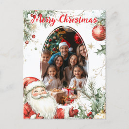 Merry-Erinnerungen-Rahmen Feiertagspostkarte