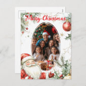 Merry-Erinnerungen-Rahmen Feiertagspostkarte (Vorne/Hinten)