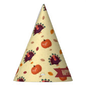 Merry Erntedank Türkei Herbst Party Hat Partyhütchen (Links)