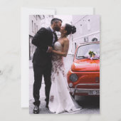 Merry Eucalyptus Wreath Neuvermähltes Foto Weihnac (Rückseite)