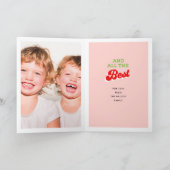 MERRY EVERYTHING AND HAPPY ALWAYS HOLIDAY CARD KARTE (Innenseite)