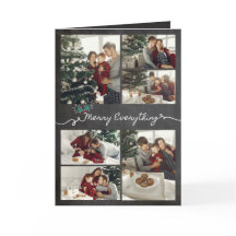 Merry Everything Chalkboard Mistletouren Weihnacht