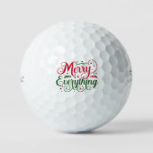Merry Everything Golfball (Vorderseite)