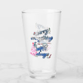 Merry Everything & Happy Always - Pink Tree Glas (Rückseite)