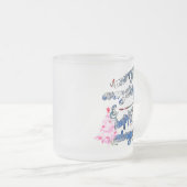 Merry Everything & Happy Always - Pink Tree Mattglastasse (VorderseiteRechts)